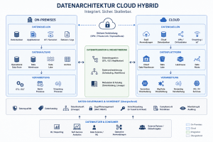 KI-fähige Datenplattformen Cloud hybride Datenarchitektur Unternehmen